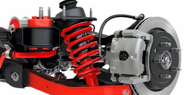 Partes del sistema de suspensión